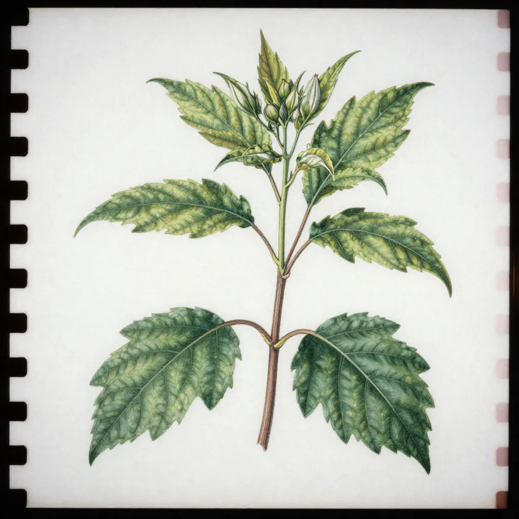 Botanical illustration process